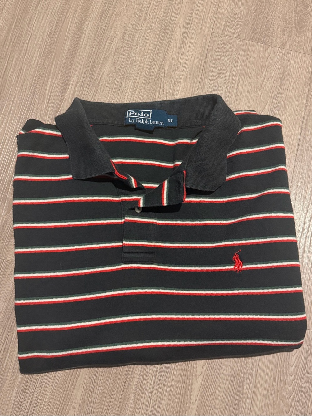 Polo Ralph Lauren Striped Moisture Management Polo Shirt Mens XL